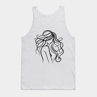 Outline art Tank Top